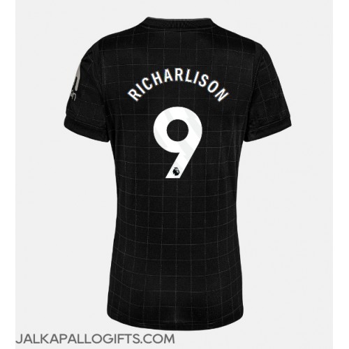 Tottenham Hotspur Richarlison #9 Vieraspaita Naiset 2025-26 Lyhythihainen Tottenham Hotspur Richarlison #9 Vieraspaita Naiset 2025-26 Lyhythihainen